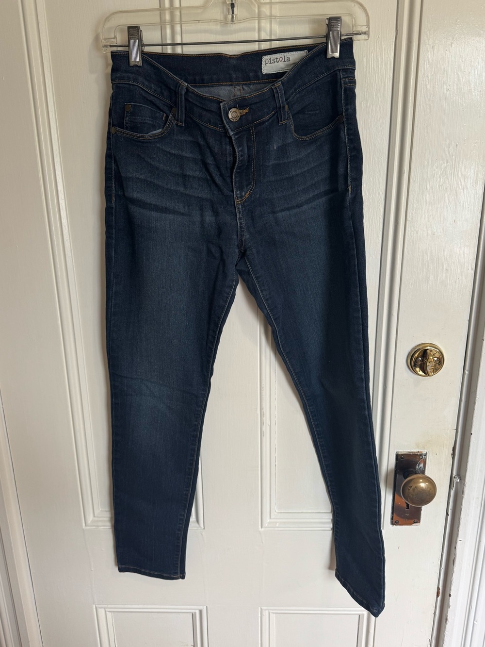 Pistola Dark Wash Skinny Capri/Ankle Jeans Women’s Size __ EUC 27